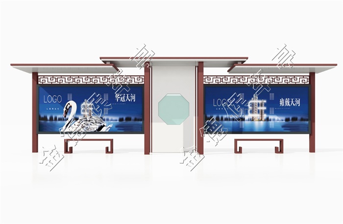 JD-仿古候車亭012